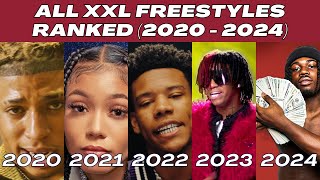 Ranking EVERY XXL Freestyle 2020  2024 [upl. by Spatola]