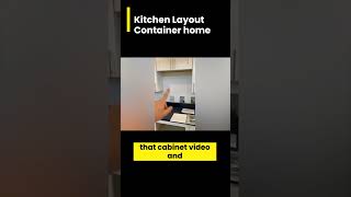 Kitchen Layout Container House [upl. by Gibert]