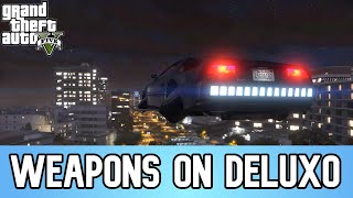 Gta 5 Online  How To Put Weapons On Deluxo amp Customize Deluxo [upl. by Retseh]