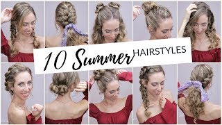 10 ACCONCIATURE PER LESTATE  Summer Hairstyles  Silvia Viscardi [upl. by Dareece727]