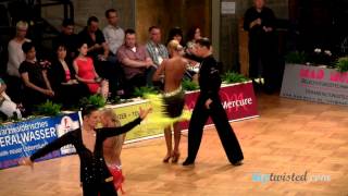 Miha Vodicar  Nadiya Bychkova GOC Stuttgart 2012 WDSF Grand Slam latin 3 round  paso doble [upl. by Ahsiyn]