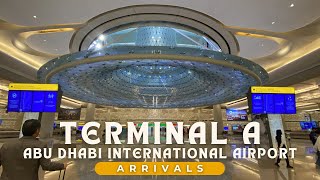 ARRIVING  TERMINAL A abudhabiairports arrival travel zayedinternationalairport  Leah Acebuche [upl. by Intosh]