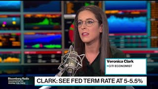 Citigroups Clark Sees Fed Terminal Rate at 5550 [upl. by Yerdna]