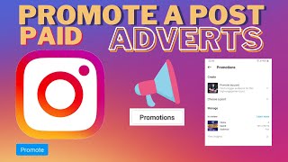 How to create a paid promotion on Instagram  how to advertise on Instagram [upl. by Marylynne414]