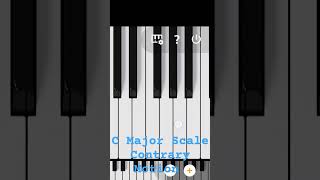 C Major Scale Contrary Motion squareinstrument minipianolite [upl. by Mikael]