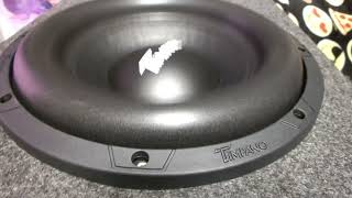 Timpano TPTT1000 12D4 Subwoofer Dyno Test SMDAMM1 On Seismic Audio SA15001 Flexin amp Open Box [upl. by Ajiram]