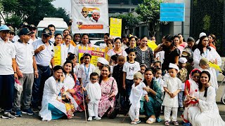 Little Freedom Fighters Podar School Kids Dress Up as Gandhi Ji for Gandhi Jayanti school [upl. by Atal533]