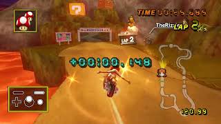 【CTGP 200cc WR】Grumble Volcano NoShortcut  116892  Hia [upl. by Kronfeld]