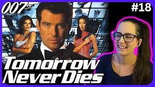 TOMORROW NEVER DIES James Bond Movie Reaction FIRST TIME WATCHING 007 [upl. by Denice]