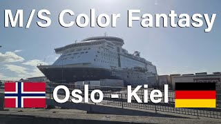 Minicruise to Kiel with MS Color Fantasy Apr 2023  Color Line [upl. by Hajidak]