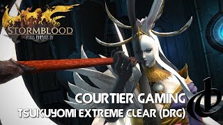 Tsukuyomi Extreme clear  DRG POV  Final Fantasy XIV Stormblood [upl. by Hasty]