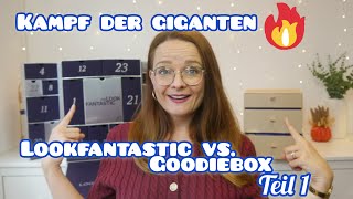 Adventskalendervergleich  Lookfantastic vs Goodiebox  Wer macht das Rennen  Teil 1  Simplybee [upl. by Hudgens107]