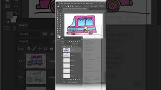 Layer Cleanup Hack Remove Invisible Layers in Photoshop shorts [upl. by Lemhaj]