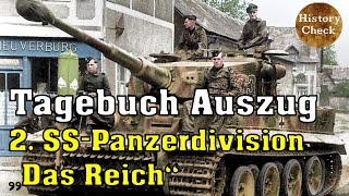 Tagebuch Auszug Hauptsturmführer Joachim Scholl  2 SSPanzer Division quotDas Reichquot  19431944 [upl. by Eardnoed]