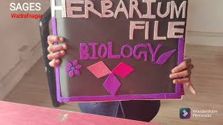 Herbarium File  SAGES Wadrafnagar [upl. by Ibmat]