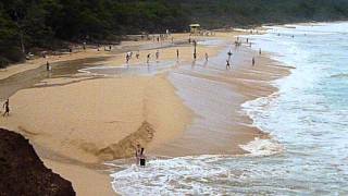 Dramatic footage of Big Beach BIG waves Maui August 2011 [upl. by Rouvin]