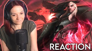 BETTER TO BE FEARED THAN LOVED  Arcane Fan Reacts to Swain Voice Lines League of Legends [upl. by Sille853]