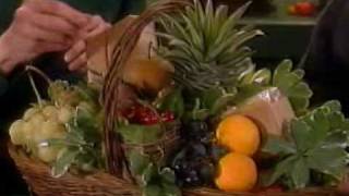 Manhattan Fruitier makes fruit basket on Martha Stewart Show [upl. by Froemming]