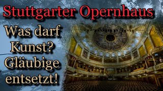 Aufführung in der Staatsoper Stuttgart verhöhnt Christen [upl. by Enogitna]