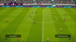 Southampton  Bristol City PES 2021 GAMEPLAY [upl. by Chavaree]