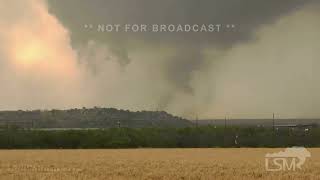 05232024 Jackson County OK  Tornado Damage and Tornado [upl. by Enimsay]