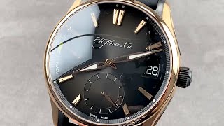 H Moser amp Cie Pioneer Perpetual Calendar 38000900 H Moser amp Cie Watch Review [upl. by Waldner]