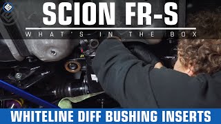 Whiteline Differential Mount Cradle Insert Bushing  Scion FRSSubaru BRZ InstallReview [upl. by Chinua]