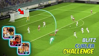 BLITZ CURLER CHALLENGE Son Salah Chiesa ⚡️ Efootball 2024 mobile [upl. by Gardal904]