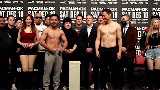 Manny Pacquiao vs DK Yoo Official Weighin [upl. by Gerfen200]