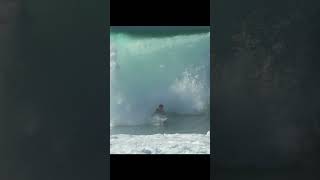 Mason Ho Barely Hanging on at Pipeline [upl. by Llenrub765]