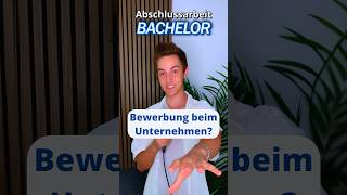 Tipps um deine Bachelorarbeit im Unternehmen zu schreiben student studium tipps [upl. by Yzzo]