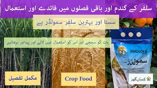 Benefits and uses of Smolder Sulphur for all crops specially wheat reasonable price  alnoor agro [upl. by Ahsyat]