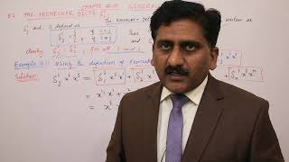 18 Kronecker Delta  General Tensors  Tensor Analysis  Prof Khalid [upl. by Naujad]