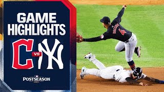 Guardians vs Yankees Game 1 Highlights 101424  MLB Highlights [upl. by Jelena631]