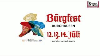 Ankündigung Burgfest Burghausen 2024 [upl. by Allehcim]