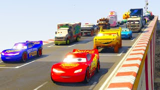 DrDamage Rambulance Avry Cruz Ramirez Disney pixar Cars 3 McQueen Jackson Strom Fabulous McQueen [upl. by Amehsyt599]