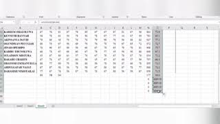 Students Broadsheet with Microsoft Excel [upl. by Hendel]