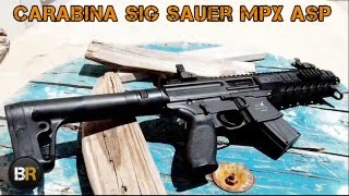 Carabina Sig Sauer MPX ASP  BlackRecon [upl. by Drarreg]