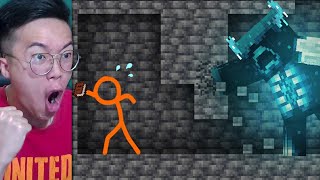 TERNYATA BEGINILAH MASA LALU WARDEN Animation vs Minecraft Shorts Ep 26 [upl. by Treva]