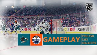 NHL 25  San Jose Sharks Vs Edmonton Oilers  TTC 10262024 [upl. by Ruthe266]