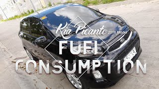 Kia Picanto 2016  Fuel Consumption  Matipid o Malakas [upl. by Seraphine444]