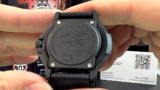 Luminox 3001BO Original Navy Seals Watch Review by Valencia Time Center [upl. by Dana]