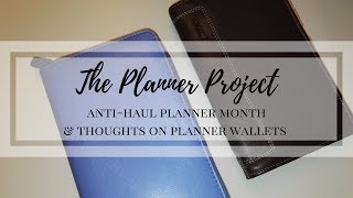 AntiHaul Planner Month and Filofax Safiano Planner Wallet [upl. by Philip29]