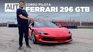 FERRARI 296 GTB aceleramos o ESPORTIVO HISTÓRICO em um circuito de F1 [upl. by Tarah]