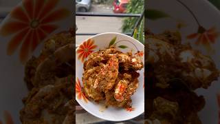 Southindianstyle  Crab Masala  Crab Fry youtubeshorts crab [upl. by Bertrando]