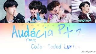 WTF BANGTAN Audácia pt2 ft DJ Ronaldo RS Color Coded ptbr [upl. by Norihs]