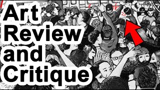 Art Review Critique 33 by Professional Marvel Comic Artist Canadas first NBA Championship Win [upl. by Sivar]