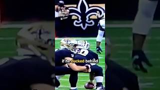 Drew Brees’ Most Secret Audible Explained 😮💀  nfl neworleanssaints [upl. by Adila]