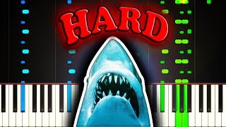 JAWS THEME  Piano Tutorial [upl. by Egon]