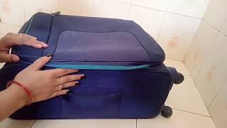 ट्रॉली बैग को घर पे ही आसानी से साफ करे सिर्फ 5 मिनट में। How to clean luggagetrolly bag at home [upl. by Cornall]